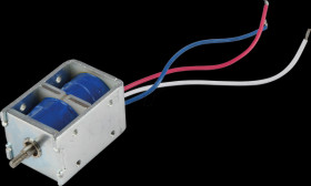 ITS-LX-2723-12VDC Hubmagnet bistabil, 2723, 12 V DC, 30 W, Rahmenmagnet mit Litze