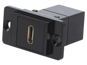 Łącznik USB C - USB C DUALSLIM CP30711MB