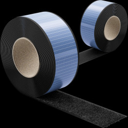 LTC 1610-5-50 TOUGH TAPE Klettklebeband, 5 m, schwarz