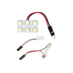 MODUŁ 6-LED 5050 12V 20x33 BIAŁY