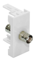 Gniazdo BNC (F/F) 22,5x45mm FU/FA-2420-BNC