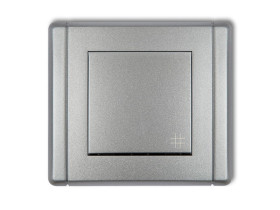 FLEXI Wyłącznik krzyżowy srebrny metalik 7FWP-6 KARLIK