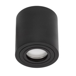 CHLOE GU10 IP65 okrągła czarna nieruch. n/t 573802