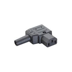 Bachmann 915173 IEC connector Black 1 pc Power Connectors