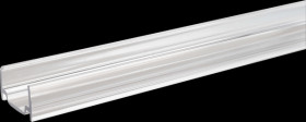 930803 Plastic profile 1 m for 24 V COB RGB/RGBW Sauna Stripe, length: