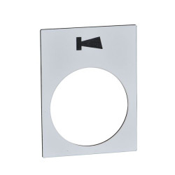 Obudowa kasety sterowniczej Schneider Electric 1-otworowa Ø 22mm Biały Harmony