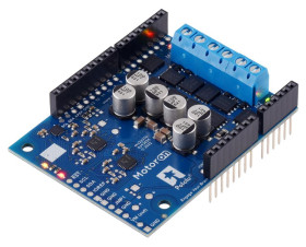 Pololu Motoron M2S24v16 Dual High-Power Motor Controller Shield for Arduino (Connectors Soldered)