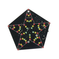 Whadda WSAH172 Star VU Meter, bright, star-shaped signal generator,