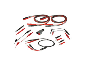 Zestaw multimetrów BK Precision 1 x izolowane wtyki bezpieczeństwa BNC męskie adaPT-4mm, 2 x Adapter 4mm wtyk bananowy