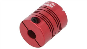 Erb-A-19C-06/06 Sprzęgło O1: 6Mm O2: 6Mm Aluminium