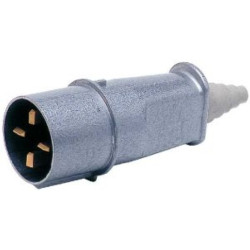 TAREL Wtyczka 63A/500V metal płaskie bolce 809520