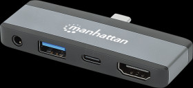 190404 Docking station/port replicator, USB 3.2 Type-C, 3 ports