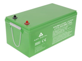 Akumulator LiFePO4 12V 400Ah 150A Bluetooth / mata grzewcza LP12-400