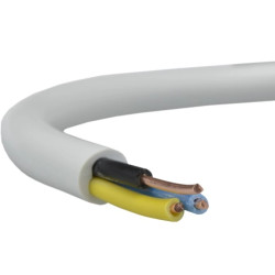 Przewód prądowy YDY 450/750V 3x1,5 okrągły drut Mercor /50m/