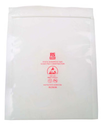 Torba antystatyczna szerokość 150mm Zamek błyskawiczny długość 200mm Ultraprzezroczysta torba ESD typ: Worek