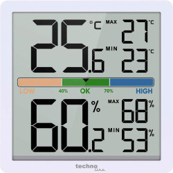 Technoline WS9472 Thermo-hygrometer with precise temperature and humidity read