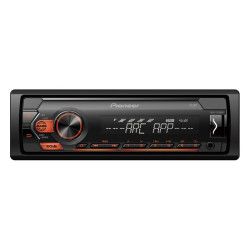 Radio samoch.PIONEER MVH-S120UBA USB Amber (bursztynowe), bez CD