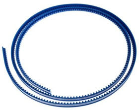 Zębatka/Tryb, Plastik, długość: 2000mm