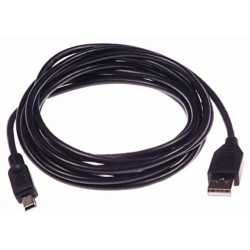 Przewód USB 2.0 A - miniUSB B 5-pin /Canon/ 3m LIBOX LB0018