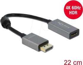 66436 DisplayPort adapter, DP connector to HDMI socket