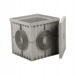 Studzienka gruntowa kontrolno-pomiarowa 30x30 IP54 / IK10 z ramką 4/M/074048623030