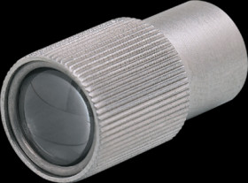 Screw-on lens, M6, L 21.5 mm for fiber optics, E20297