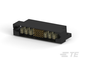 Listwa stykowa PCB 30-pinowe Multi-Beam raster: 2.54 mm Kąt prosty 4-rzędowe TE Connectivity Płyta300 V W osłonie