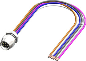 Przewód czujnik-siłownik Złącze A M8 liczba rdzeni 6 długość 500mm Rodzaj A Żeńskie