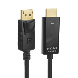 MCTV-714 label adapter przejściówka Display Port - HDMI 4K