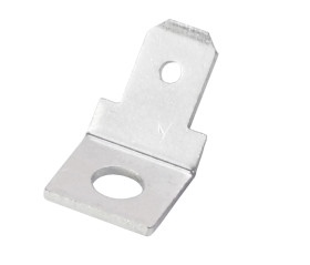 Konektor płaski Męski 4.75 x 0.8mm długość 15.5mm Izolacja: Nieizolowane Cyna