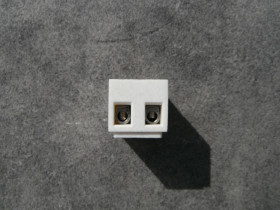 Listwa zaciskowa gwintowa termoutwardzalna 4mm2, 2 tory