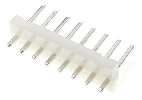 Złącze szpilkowe 8-pinowe raster: 3.96mm -rzędowe Molex Przewlekany 7.0A 250.0 V.