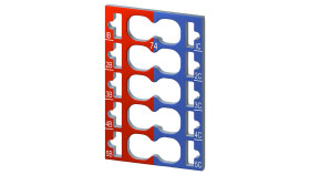 Arkusz do znakowania Siemens Etykiety kolorowe 2 x 5 zaciski dodatkowe 6ES7193-6CP74-2AA0