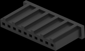 Socket housing, 10 pole, 280362