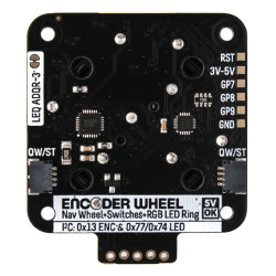 RGB Encoder Wheel Breakout - moduł z enkoderem i podświetleniem RGB