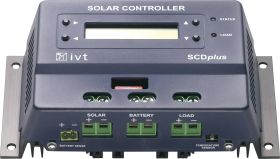 Solarny regulator ładowania IVT SCDplus 15A PWM 12 V, 24 V 15 A