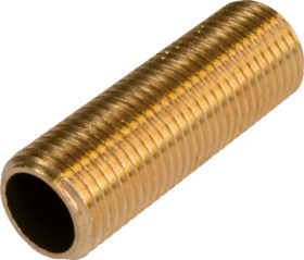 Threaded tube, M10x1, 30 mm, for bulb socket, 182/30