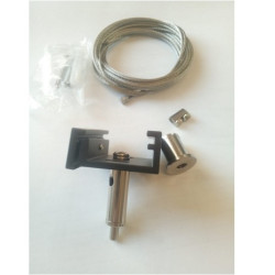 SPS 2 zawiesie z autoreg. i linką 3m czarne SPECTR