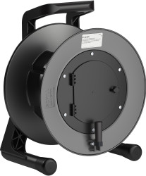 Pusta szpula kablowa liczba półek 1 Guma Pusty bęben przewodów 491 x 291 x (Dia) 380mm RS PRO