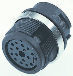 Złącze wielostykowe przemysłowe 3-pinowe Miniaturowe, panelowe Gniazdo binder