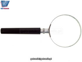 Lupa rÄczna 60mm metalowa