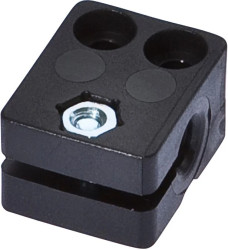 Akcesoria czujnik, Ø5mm, Plastik, Do czujnika 5mm, Do montażu na ścianie, Montaż na śruby, AY000045