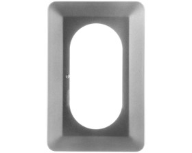 Osłona ściany podwójna srebrna OSX-220 srebrna YNS10000041