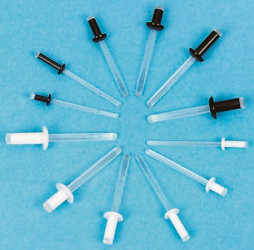 Nit średnica 3.2mm Nylon, Blokujący średnica otworu 3.3mm długość 6.4mm