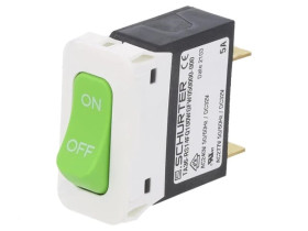 3-128-213 Wyłącznik nadprądowy Iznam: 5A Uznam: 240VAC 32VDC SPST 34x14,5mm