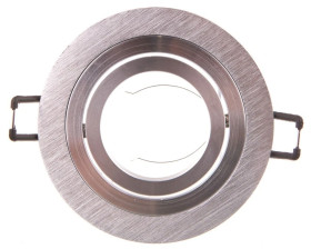 Sufitowa oprawa punktowa MORENA, IP20, okrągła, inox