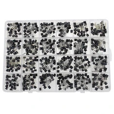 Zestaw tranzystorów NPN PNP S9012 2N3901 TO-92 10V Wysokiej jakości komponenty Szeroka kompatybilność