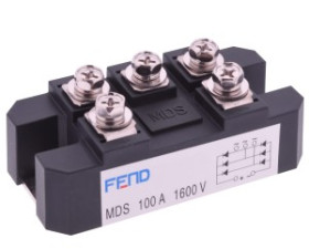 Trójfazowy Mostek Prostowniczy 100A 1600V MDS100 – Idealny do Instalacji