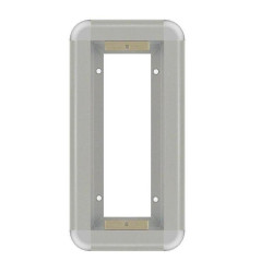 Ramka M 1-P L3 LAK. SREBRNA podtynkowa MIFON