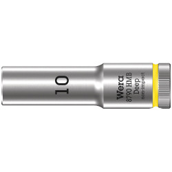 Wera 05004532001 8790 HMB Deep 3/8&quot; Socket 10 x 64 mm